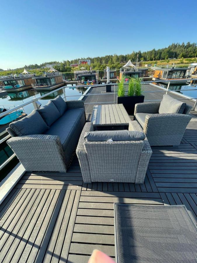 Hausboot Vroni Am Baerwaldersee Klitten Екстериор снимка