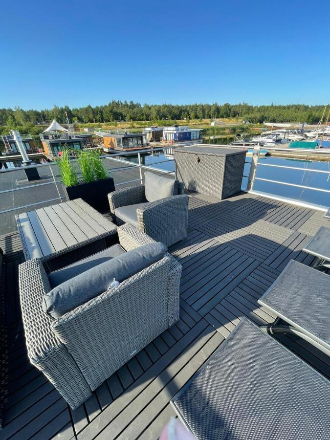 Hausboot Vroni Am Baerwaldersee Klitten Екстериор снимка